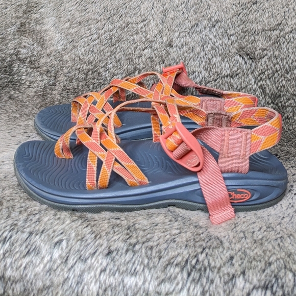 Chaco Z/Volv X2 Sandals Verdure Peach Women's 7 - Picture 5 of 12
